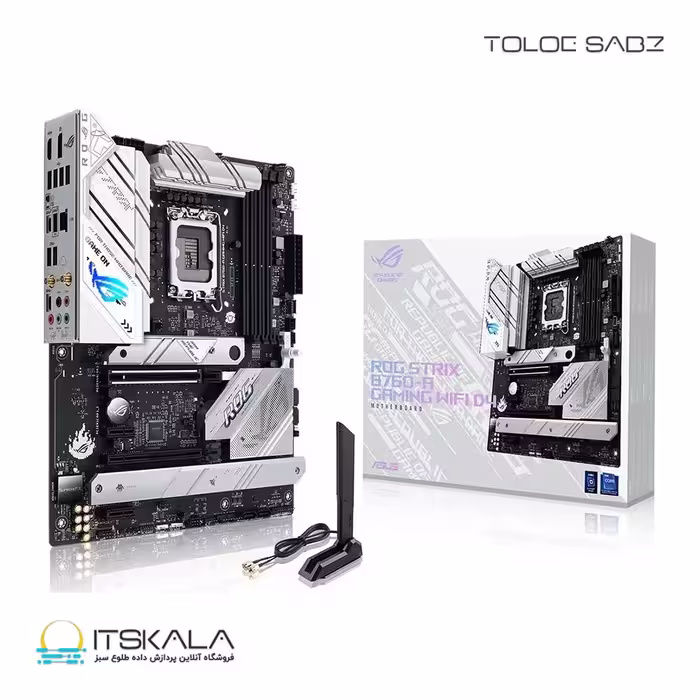 قیمت و خرید مادربرد ایسوس ASUS ROG STRIX B-760 A GAMING WIFI D4 | ITSKALA