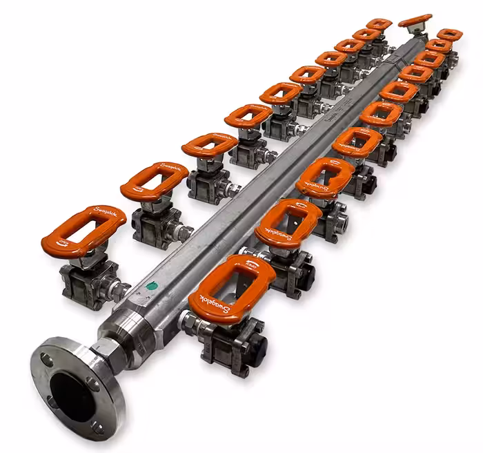 منیفولد یا هدر توزیع کننده سیال (FDH2) 21 راهه