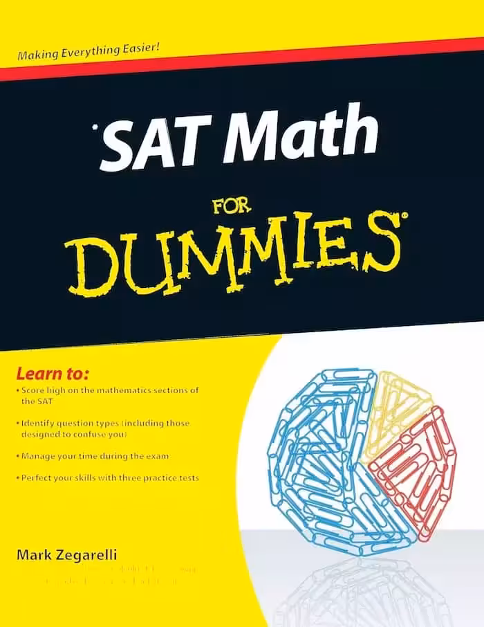 اس ای تی مث فور دامیز | کتاب آزمون زبان انگلیسی SAT Math For Dummies