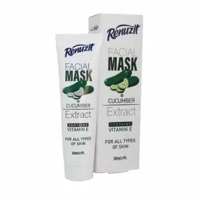 ماسک صورت رینوزیت Renuzit عصاره خیار حجم 100 میلی لیتر