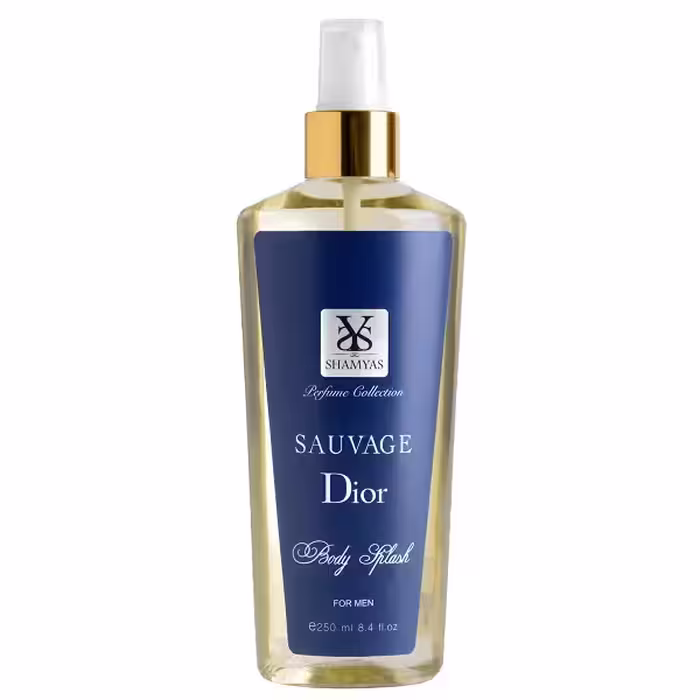بادی اسپلش مردانه مدل ساواج دیور شمیاس SHAMYAS BODY SPLASH SAUVAGE DIOR 250 ML