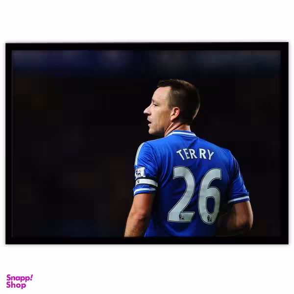 تابلو بکلیت طرح فوتبالیست جان تری مدل B-S4674