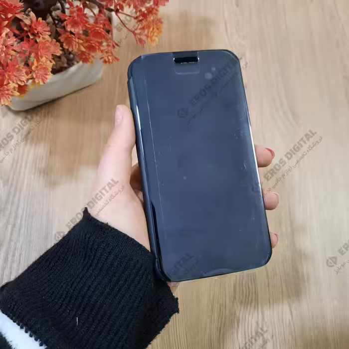 قاب کلاسوری گوشی Samsung Galaxy S6 مدل Clear View Standing