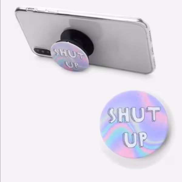 پاپ سوکت Shut up PopSocket