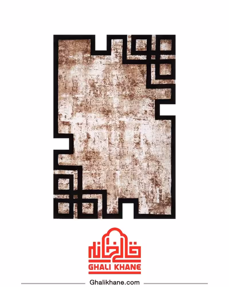 فرش مدرن زرباف طرح فلورانس