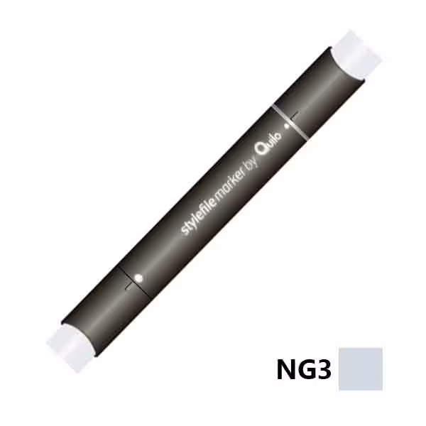 ماژیک راندو دوسر کوییلو کد NG3 مدل Stylefile (رنگ neutral grey 3)