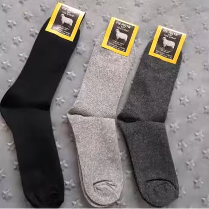 جوراب پشم گوسفندی (38-44) پک شش عددی