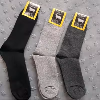 جوراب پشم گوسفندی (38-44) پک شش عددی