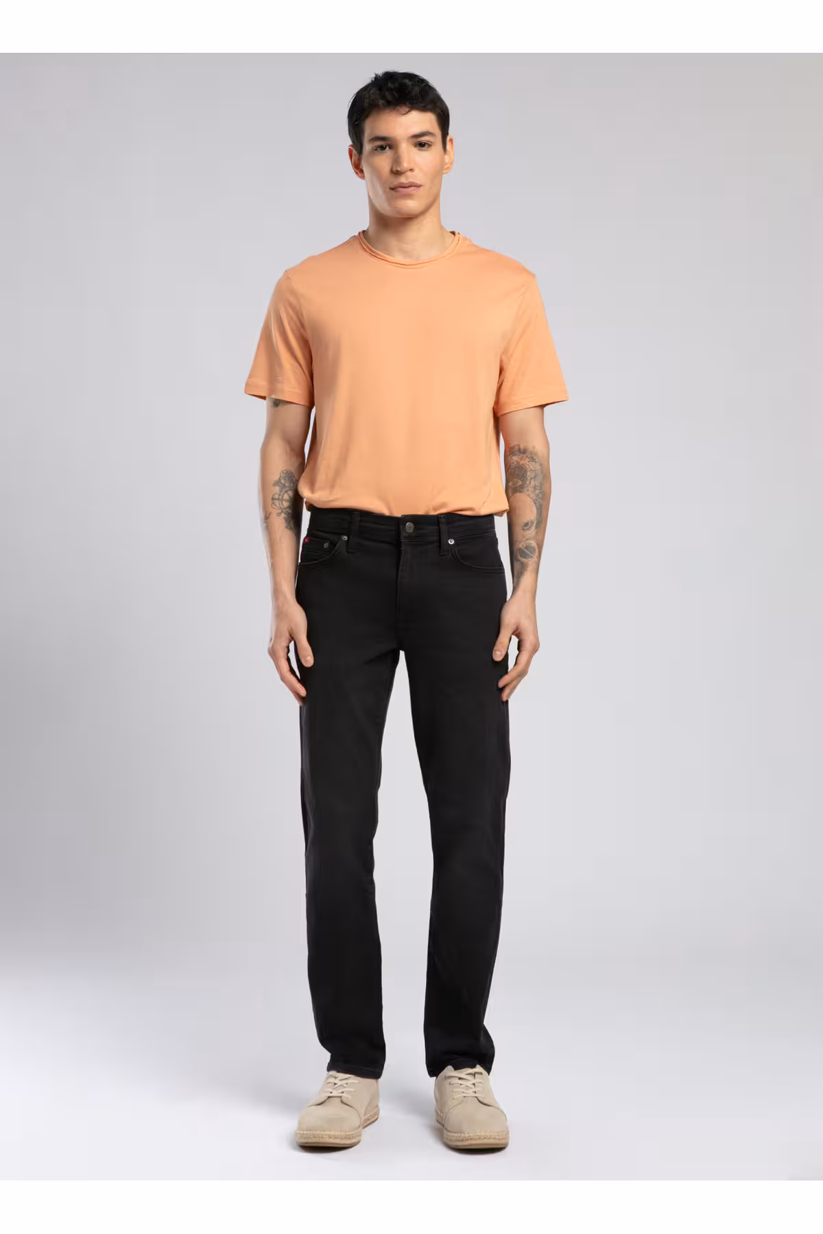 شلوار جین مردانه کمر طبیعی مرد مستقیم لاغر 252 LCM زهر جاگر آکرمن Lee Cooper