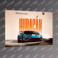 تخته شاسی طرح Lamborghini Huracan STO MDF-204
