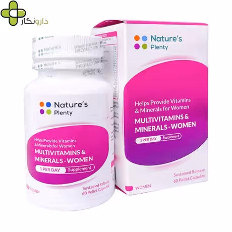 کپسول مولتی ویتامین و مینرال بانوان نیچرز پلنتی