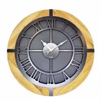 ساعت دیواری چوبی تولیکا