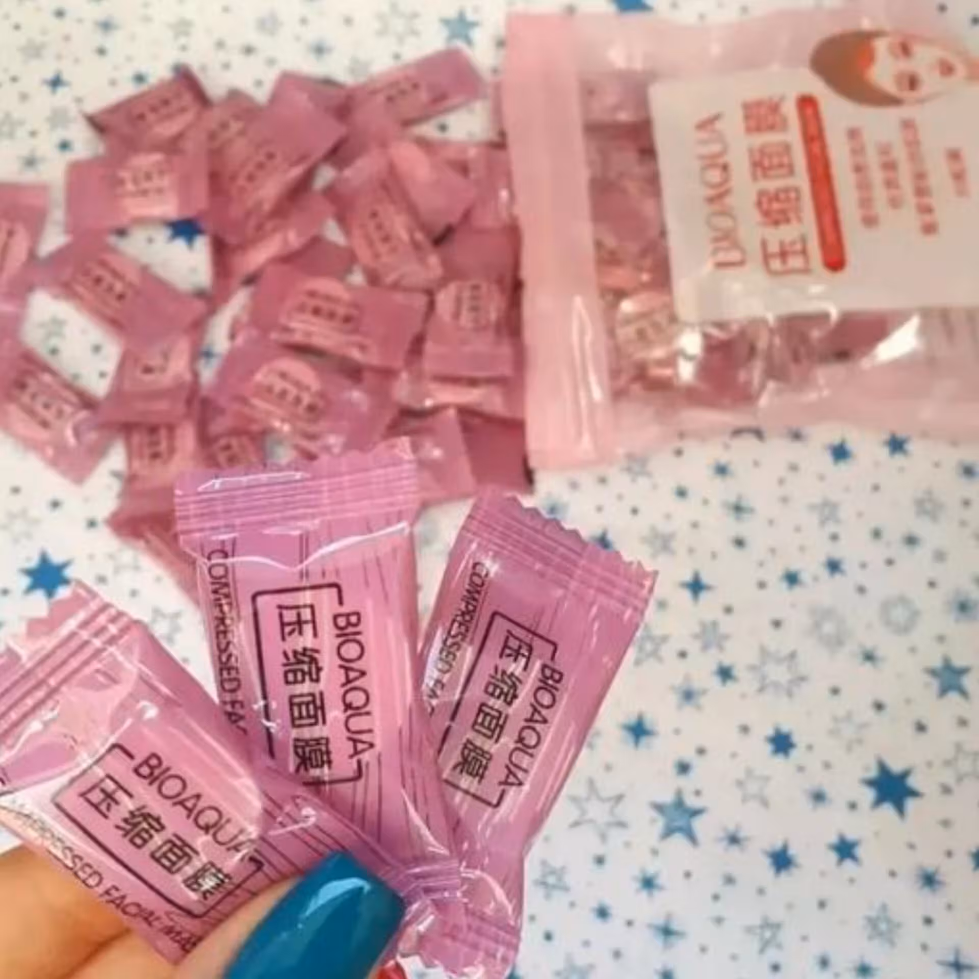 قرص ماسک صورت بیوآکوا (20عددی) 