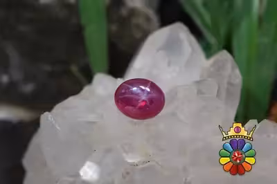 یاقوت استار قرمز مصنوعی