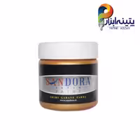 رنگ تزئینی طلایی تیره آکرلیک ساندورا 300 گرمی