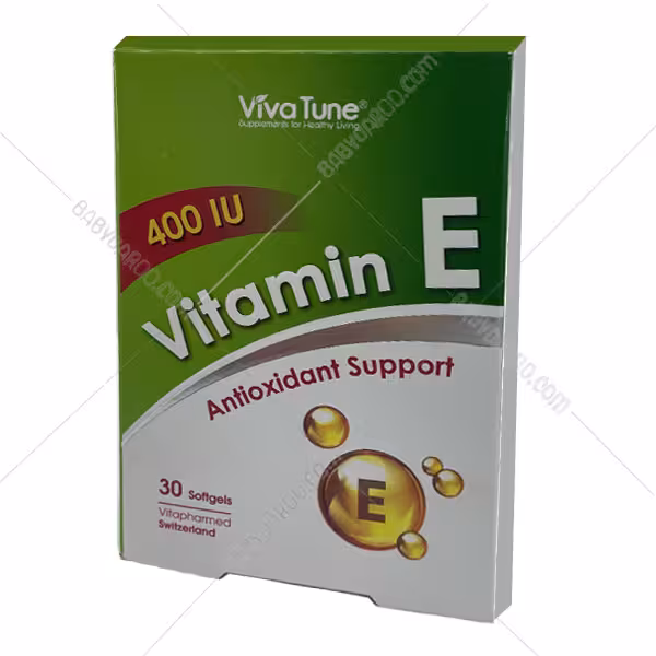 کپسول نرم ژلاتینی ویتامین E 400 IU
