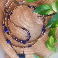 بند عینک دلبـر عــآبی💙