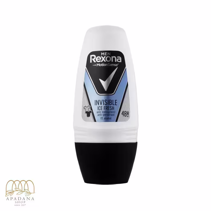 رول ضد تعریق آقایان رکسونا مدل Invisible Ice Fresh حجم 50 میل