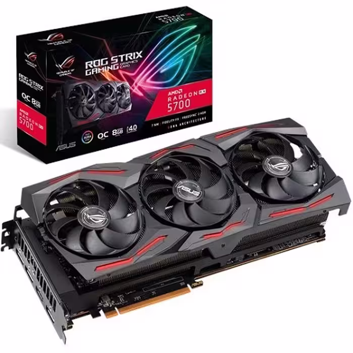 کارت گرافیک ایسوس مدل ROG-STRIX-RX5500XT-O8G-GAMING با حافظه 8 گیگابایت