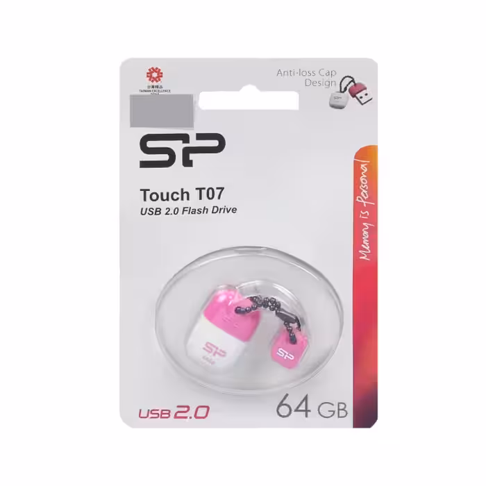 فلش مموری سیلیکون پاور مدل T07 ظرفیت 64 گیگابایت