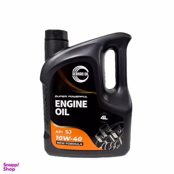 روغن موتور سرکان مدل 10_40 SJ حجم 4 لیتر