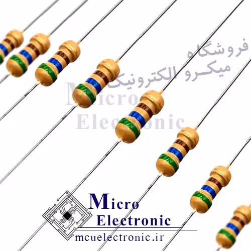 مقاومت 560 اهم 1/4 وات بسته ی 50 عددی