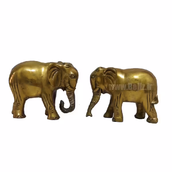 مجسمه فیل برنزی