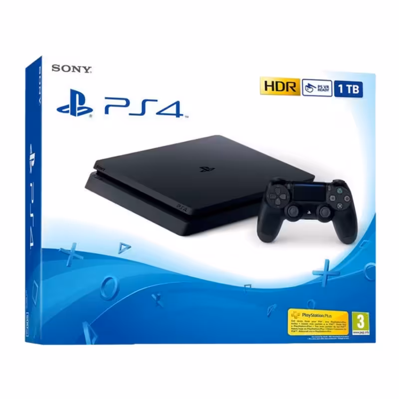 کنسول بازی سونی PS4 Slim با گارانتی ظرفیت 500GB (اکانتی) Sony PlayStation 4 Slim 500GB Re-Fer پلی استیشن 4