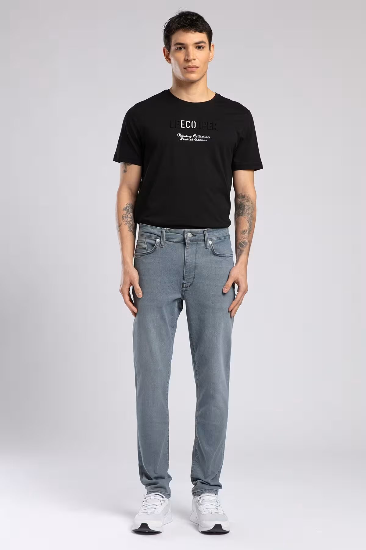 شلوار جین مردانه جک کمر معمولی باریک و Lee Cooper