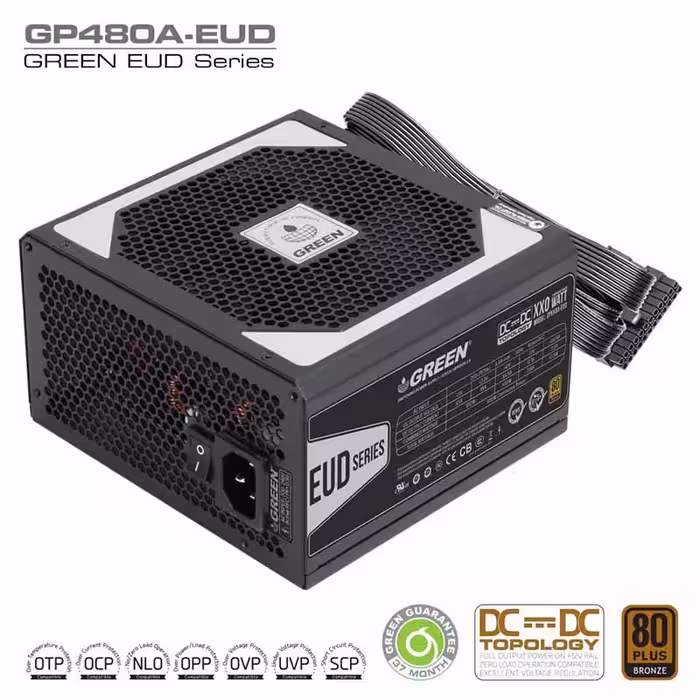 GREEN GP480A-EUDمنبع تغذیه گرین