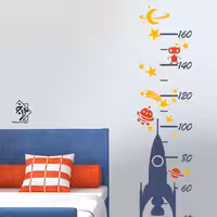 شابلون دیواری موشک قد کد 705