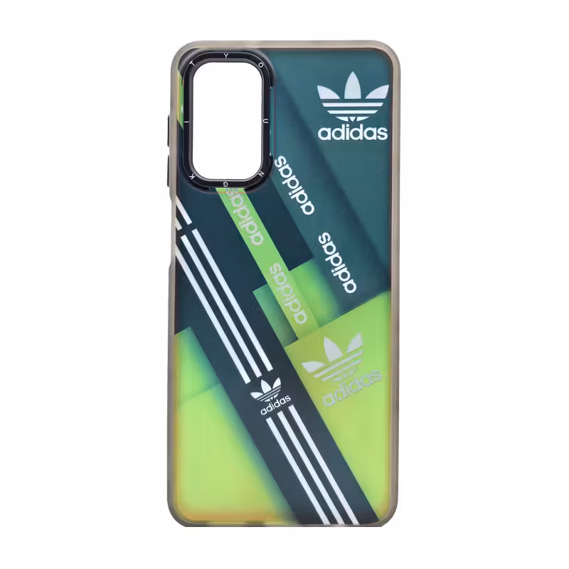 قاب طرح آدیداس هولوگرامی دارای محافظ لنز  A21S گلکسی سامسونگ