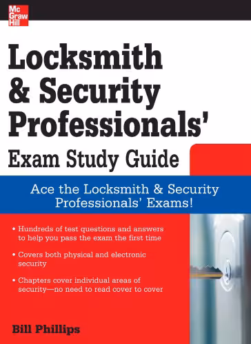 خرید و دانلود نسخه کامل کتاب Locksmith and Security Professionals&#039; Exam Study Guide