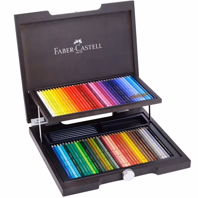 مداد رنگی 72 رنگ فابر کاستل مدل پلی کروم
