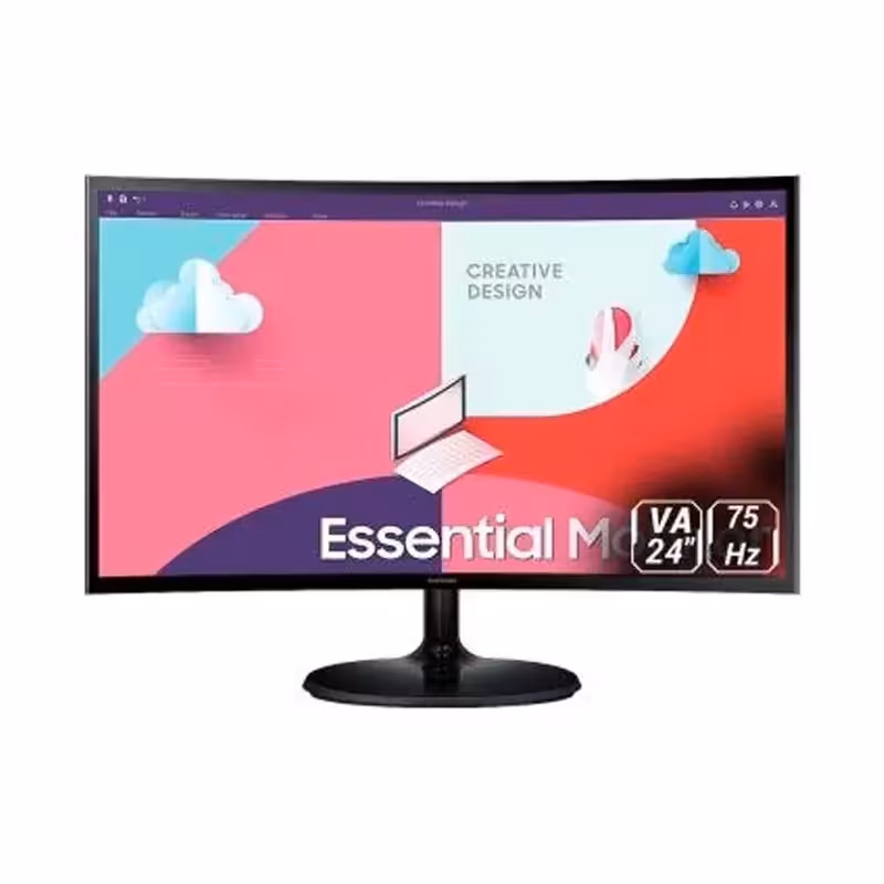 مانیتور 24 اینچ خمیده سامسونگ مدل Samsung LS24C360EAM