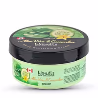 کرم مرطوب کننده آلوئه ورا و خیار 300 میل نیوتیس|Newtis Aloevera And Cucumber Nourishing Cream 300ml
