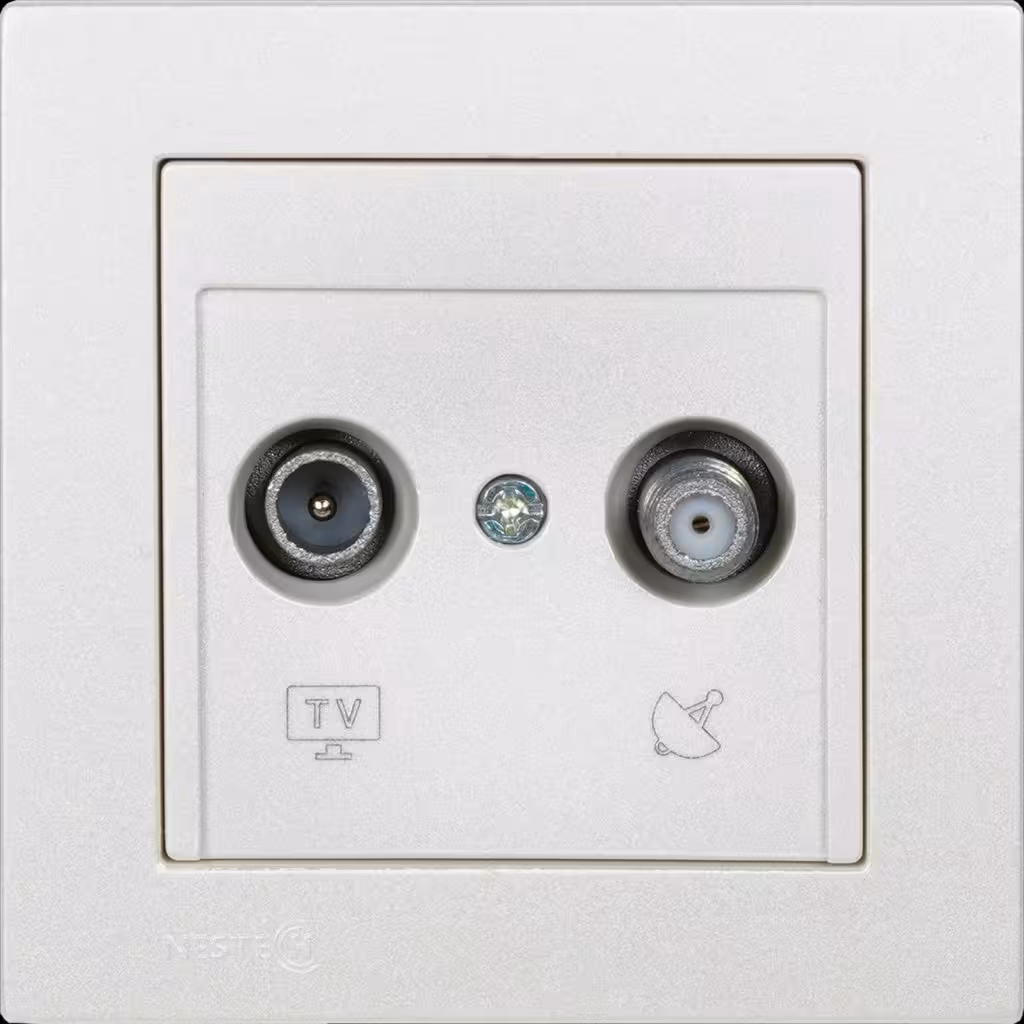 پریز آنتن و ماهواره میانی نستک سری MC2 مدل MC2VS00X02