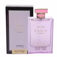 ادو پرفیوم زنانه جاسپر پرفیوم مدل مون پاریس MON PARIS حجم 100 میلی لیتر | Jasper Brand MON PARIS Eau De Parfum for women 100 ml