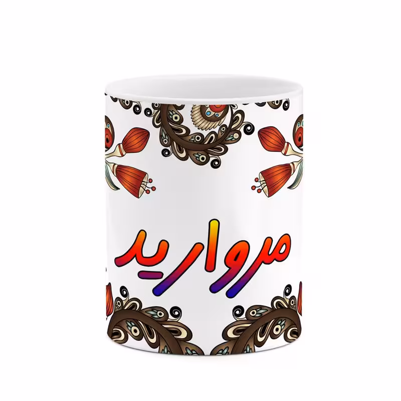 ماگ   اسم مروارید  سنتی گل و بته کد mgh47545