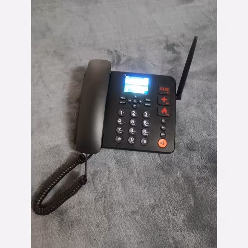 تلفن رومیزی سیم کارت خور (دوسیم کارت)