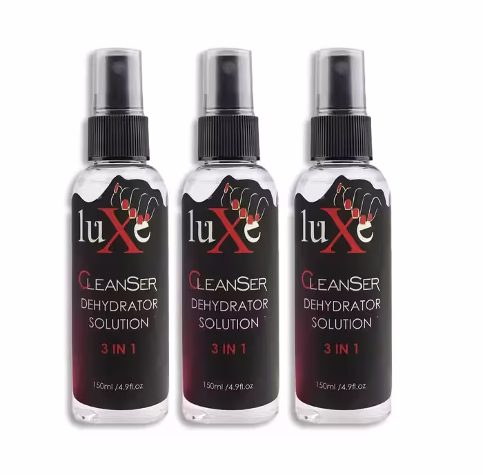 کلینزر کاشت ناخن Luxe لوکسی سه کاره 150ml