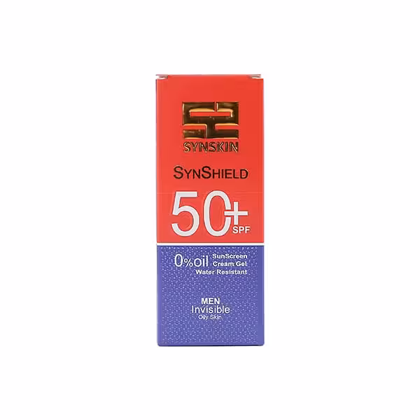 ساین اسکین ژل کرم ضدآفتاب مردانه SPF 50 فاقدچربی سان شیلد50 میلی لیتر - داروکاو