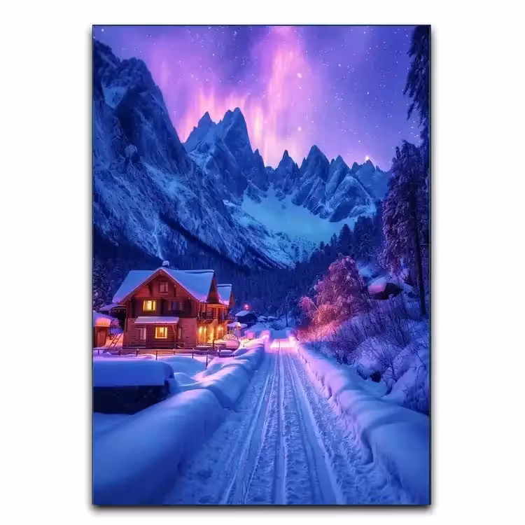 تابلو زمستانی سوئیس