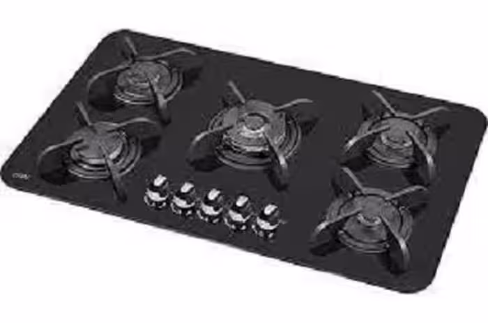 گاز شیشه ای 5 شعله کن مدل Pardyc