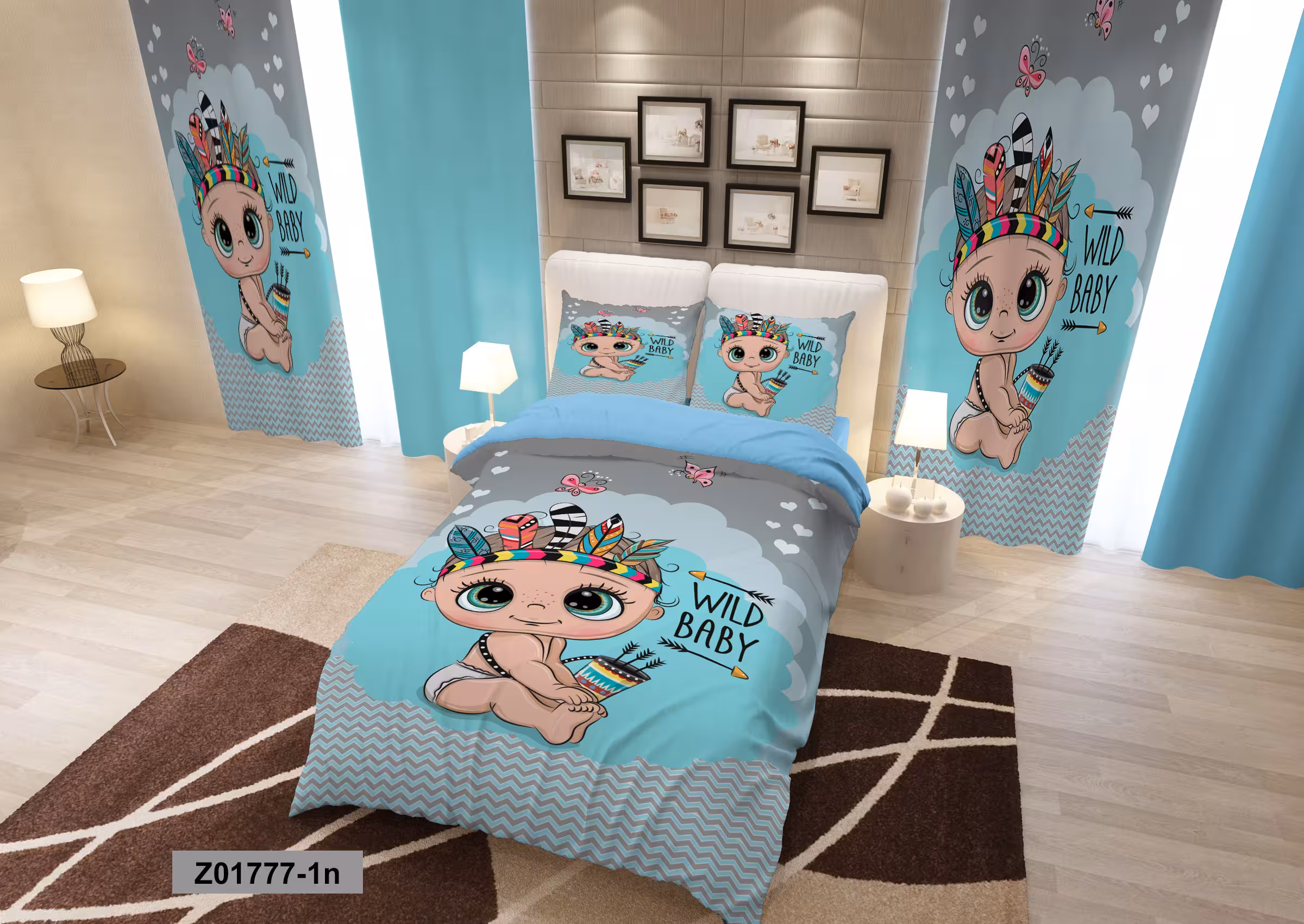 لحاف روتختی تنسل سه بعدی (3D) کالای خواب متین کد 1777