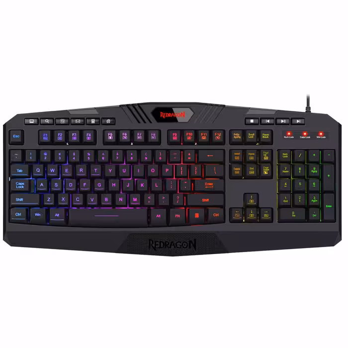 کیبورد گیمینگ ردراگون Keyboard Gaming Redragon Harpe K503 RGB