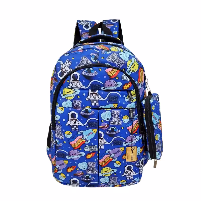 کوله پشتی مدرسه مدل فضانوردی به همراه جامدادی | چاوه