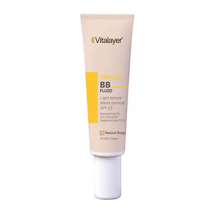 بی بی فلوئید نچرال بژ ویتالیر 30 میلی‌لیتر Vitalayer