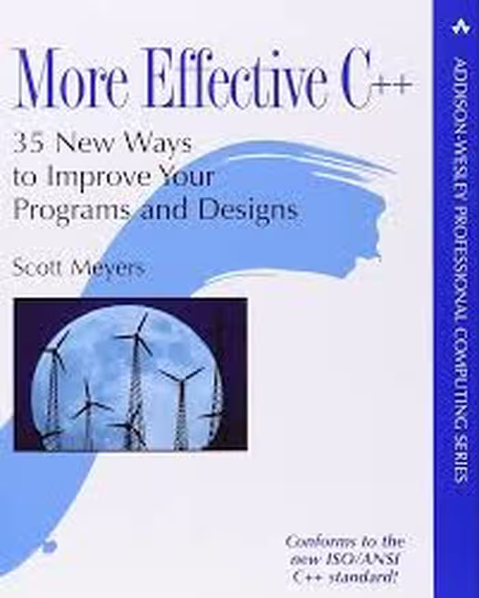 کتاب More Effective C++ : 35 New Ways to Improve Your Programs and Designs