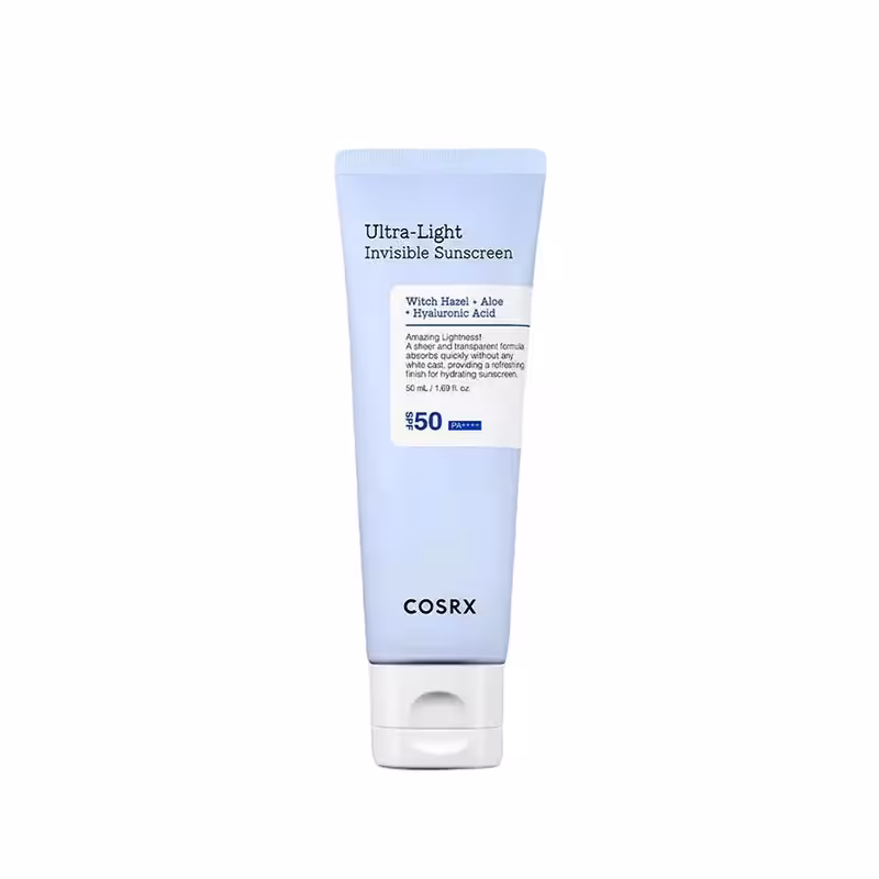 ضد آفتاب اولترا لایت آبرسان و فوق العاده سبک کزارکسس Cosrx Ultra-Light Invisible Sunscreen SPF 50 PA_ اورجینال